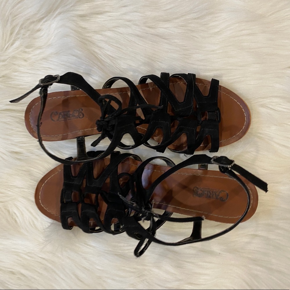 small wedge sandals